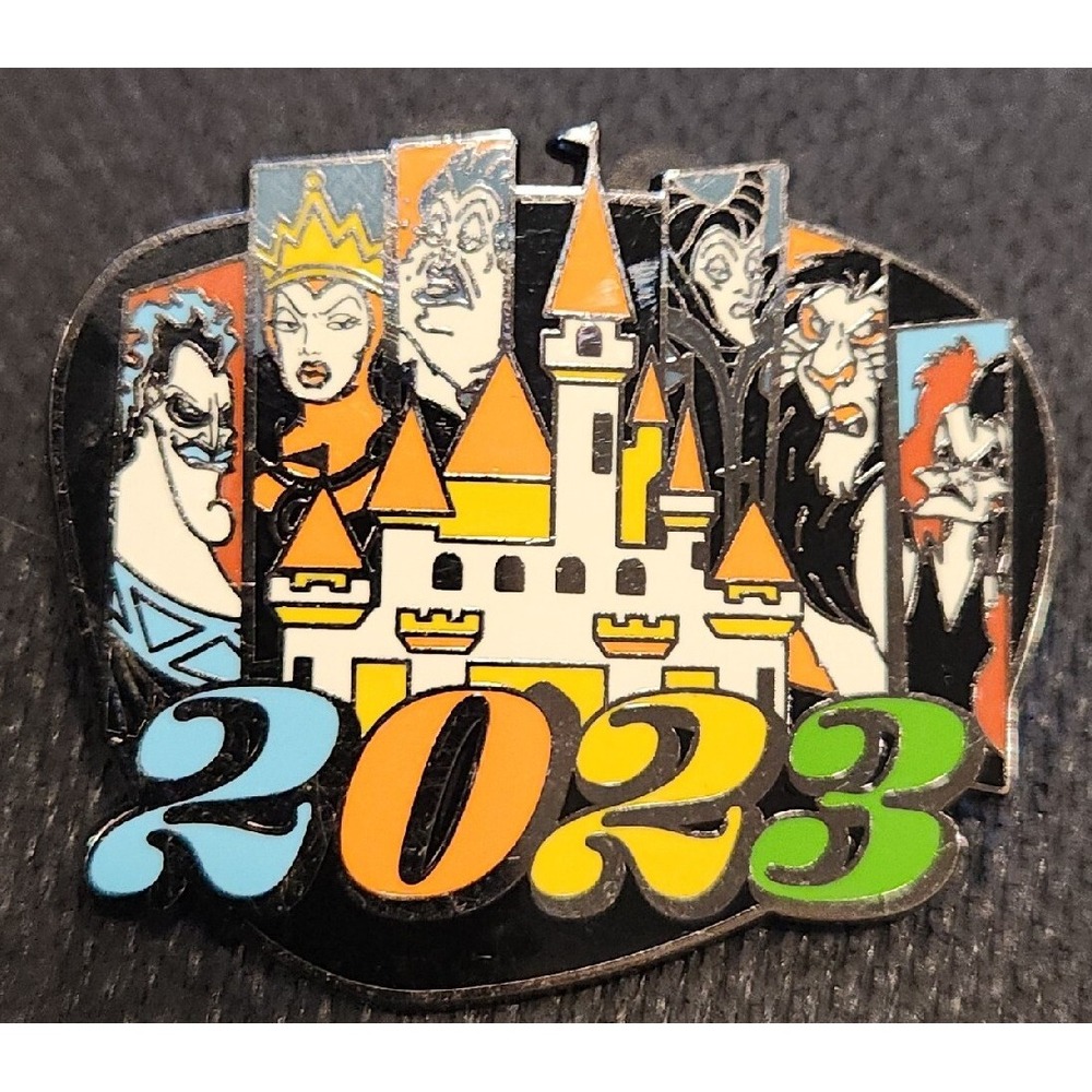 Artist Proof VILLAINS CASTLE 2023 Disney Pin 00050‎ Production Sample AP LE 25
